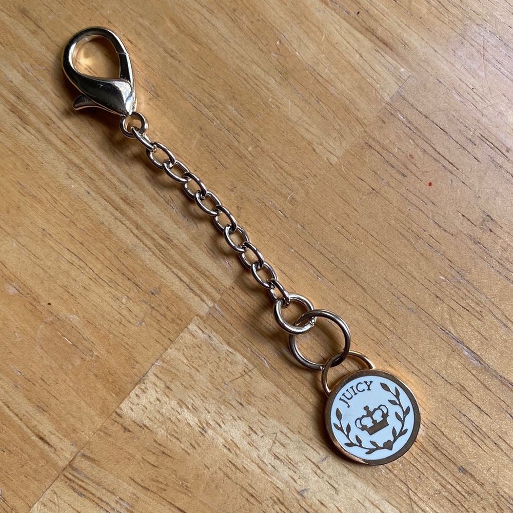 Juicy Couture keychain or bag charm in good condition